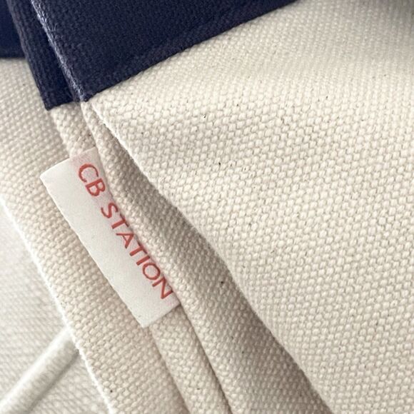 Canvas XL Drawstring Backpack Hand Crafted Bag Carry On Monogram Embroidered - Picture 12 of 13